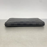【6ka0014】ルイヴィトン 長財布 ダミエ・グラフィット ジッピーオーガナイザー N63077 ブラック グレー【中古】メンズ