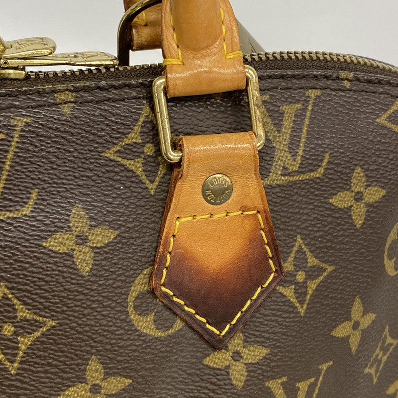 【6ka0025-h】ルイヴィトン ハンドバッグ モノグラム アルマ M51130 ブラウン【中古】レディース