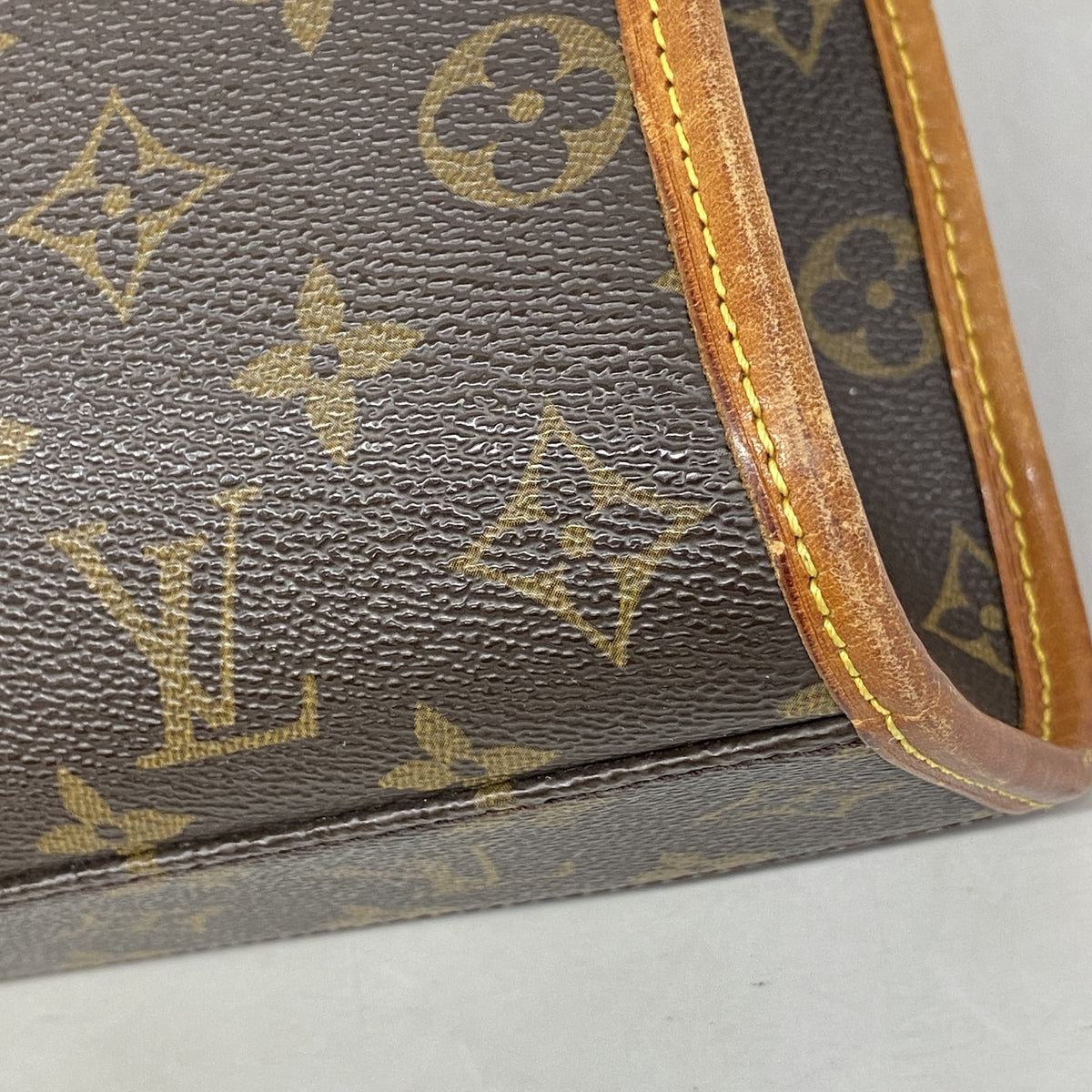 【6ka0031】ルイヴィトン ハンドバッグ モノグラム ベルエア M51122 ブラウン 2wayバッグ【中古】レディース