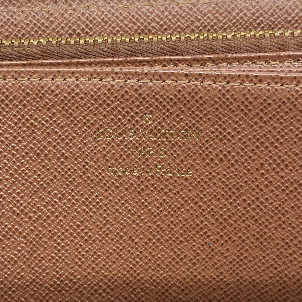 【6ka0033】ルイヴィトン 長財布 モノグラム ジッピーウォレット M42616 ブラウン【中古】メンズ レディース ユニセックス