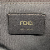 【6ka0040】フェンディ ウエストバッグ ズッカ コーティングキャンバス ブラウン ネイビー ゴールド金具【中古】メンズ