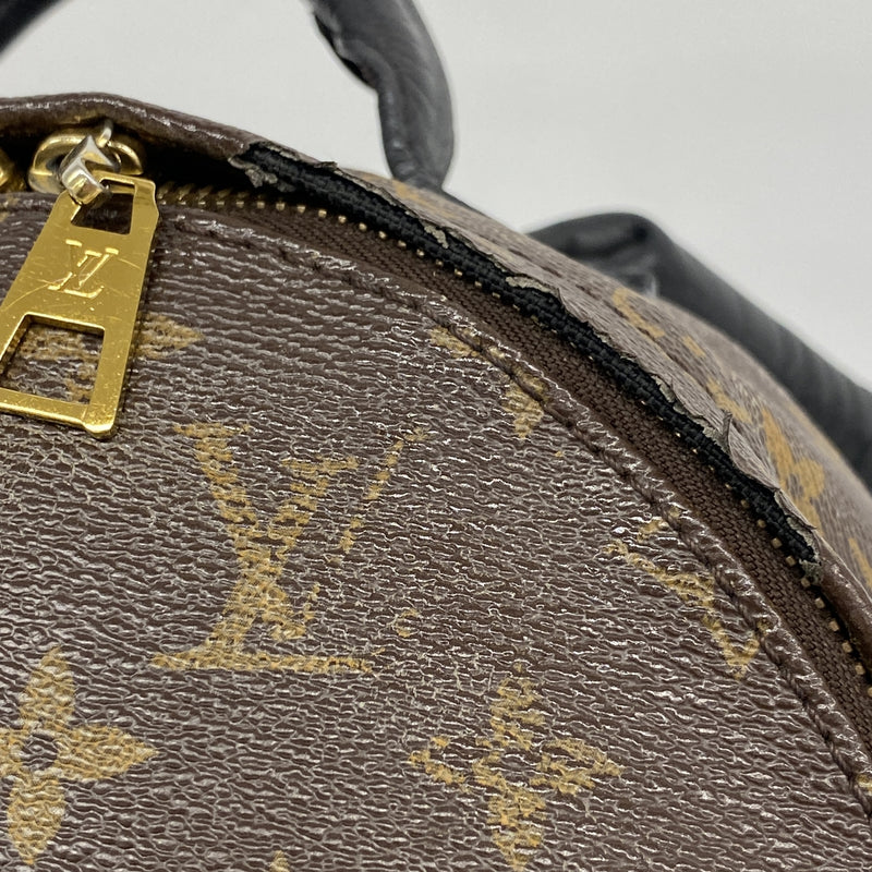 【6ka0045】ルイヴィトン リュック・デイパック モノグラム・リバース パームスプリングスバックパックPM M44870 ブラウン【中古】レディース