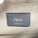 【6ka0055】フェンディ ショルダーバッグ キャナイミニ レザー ホワイト ゴールド/シルバー金具【中古】レディース