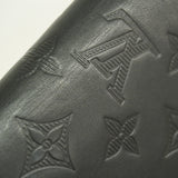 【6ka0074】ルイヴィトン 長財布 モノグラム・シャドウ ポルトフォイユブラザ M62900 ブラック【中古】メンズ