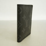 【6ka0076】ルイヴィトン カードケース モノグラム・エクリプス オーガナイザードゥポッシュ M61696 ブラック【中古】メンズ