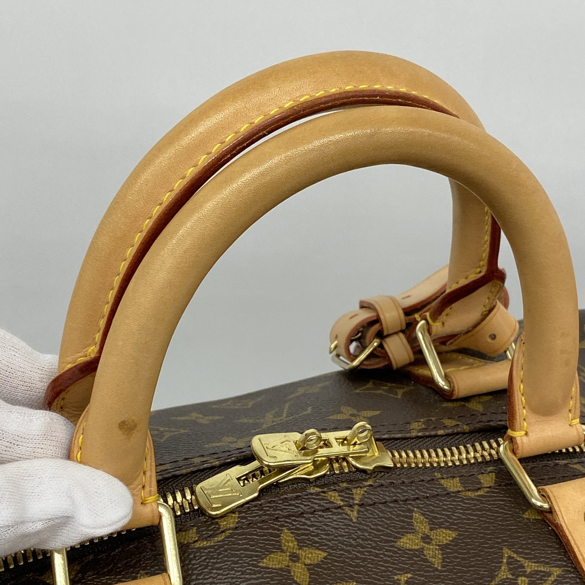 【6ka0088】ルイヴィトン ボストンバッグ モノグラム キーポル55 M41424 ブラウン【中古】メンズ レディース ユニセックス