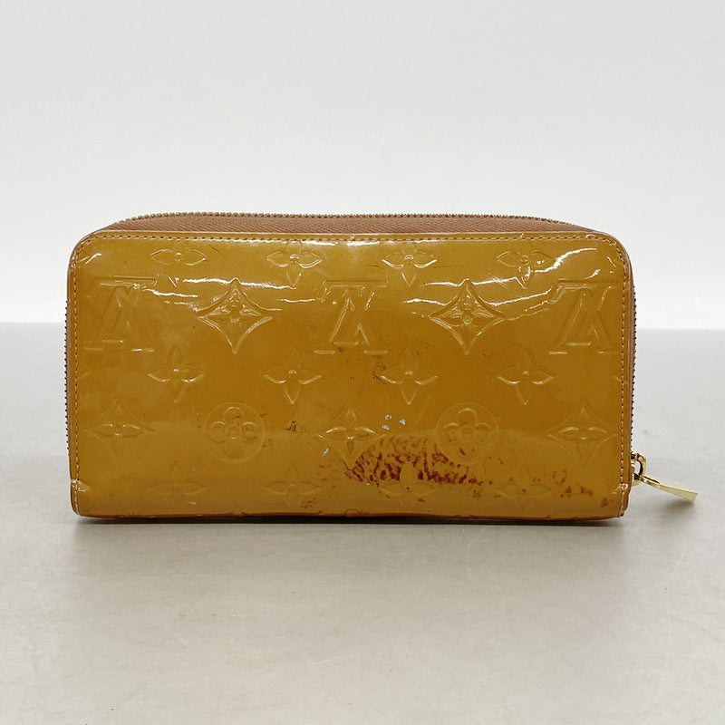 【6ka0095】ルイヴィトン 長財布 ヴェルニ ジッピーウォレット M91599 ローズヴェルール【中古】レディース