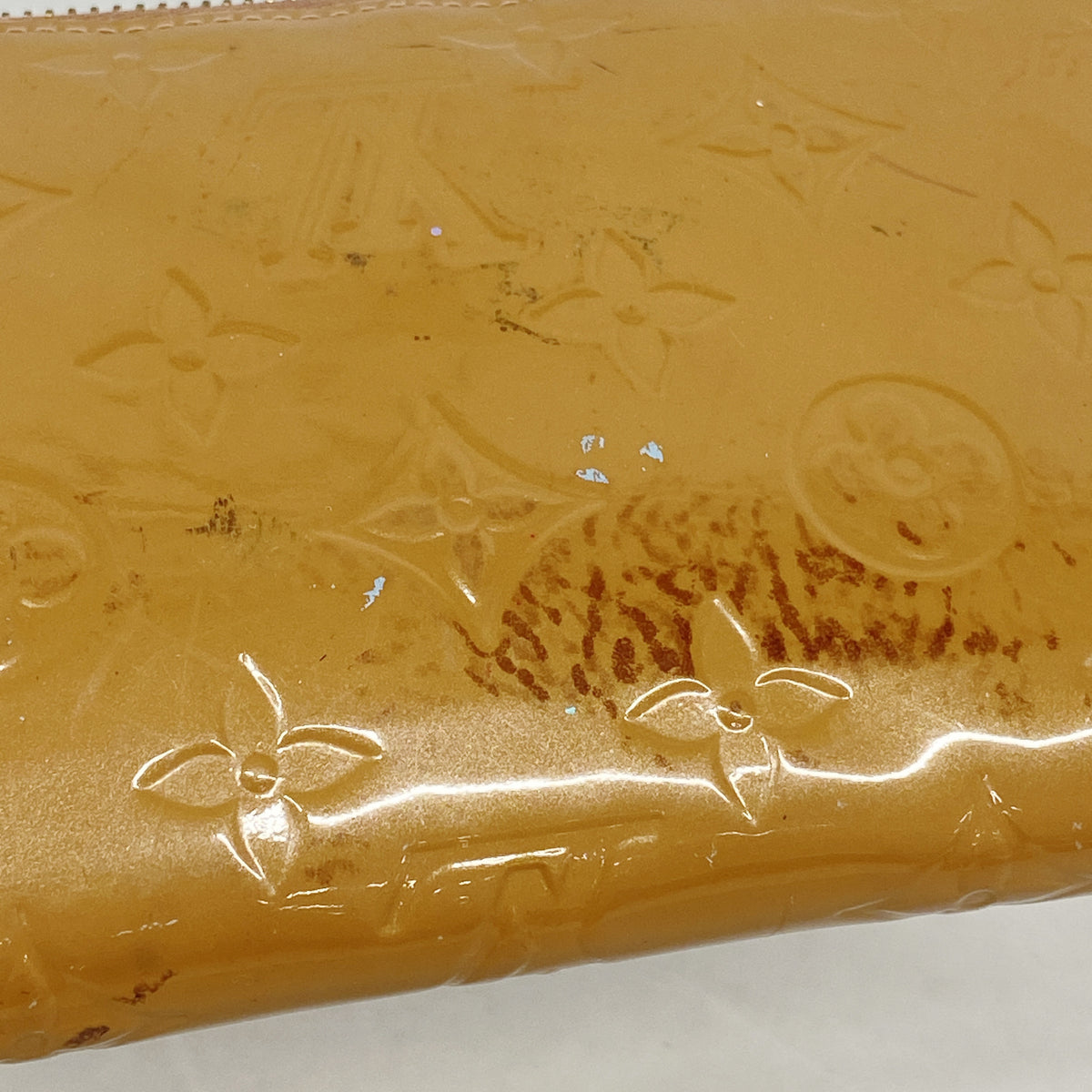 【6ka0095】ルイヴィトン 長財布 ヴェルニ ジッピーウォレット M91599 ローズヴェルール【中古】レディース