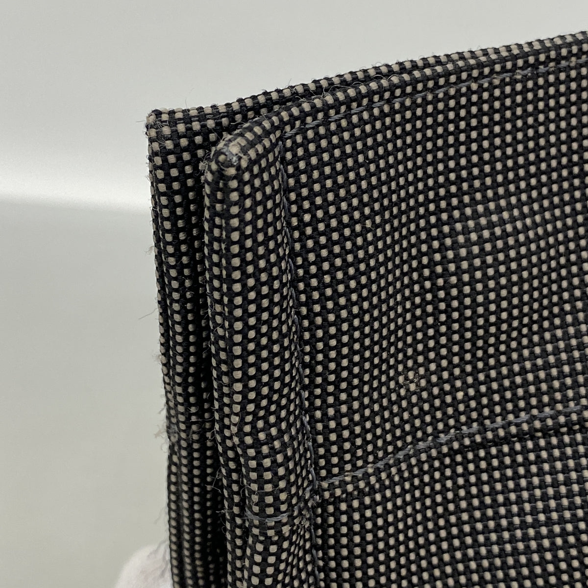 【6ka0097】エルメス トートバッグ エールラインMM ナイロン グレー シルバー金具【中古】メンズ レディース ユニセックス