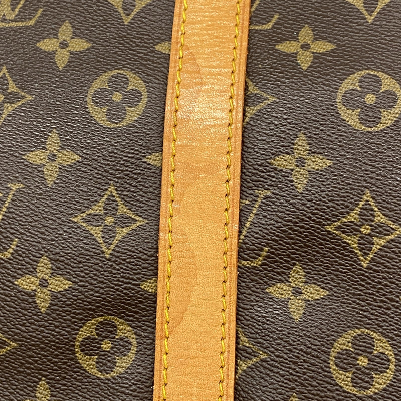 【6ka0098】ルイヴィトン ボストンバッグ モノグラム キーポルバンドリエール55 M41414 ブラウン【中古】メンズ レディース ユニセックス