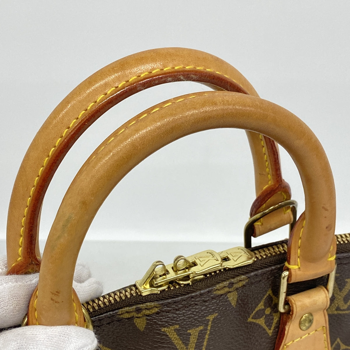 【6ka0100】ルイヴィトン ハンドバッグ モノグラム アルマ M51130 ブラウン【中古】レディース