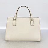 【6ka0109】グッチ ハンドバッグ ソーホー 431571 レザー アイボリー シャンパンゴールド金具 2wayバッグ【中古】レディース
