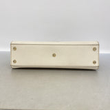 【6ka0109】グッチ ハンドバッグ ソーホー 431571 レザー アイボリー シャンパンゴールド金具 2wayバッグ【中古】レディース
