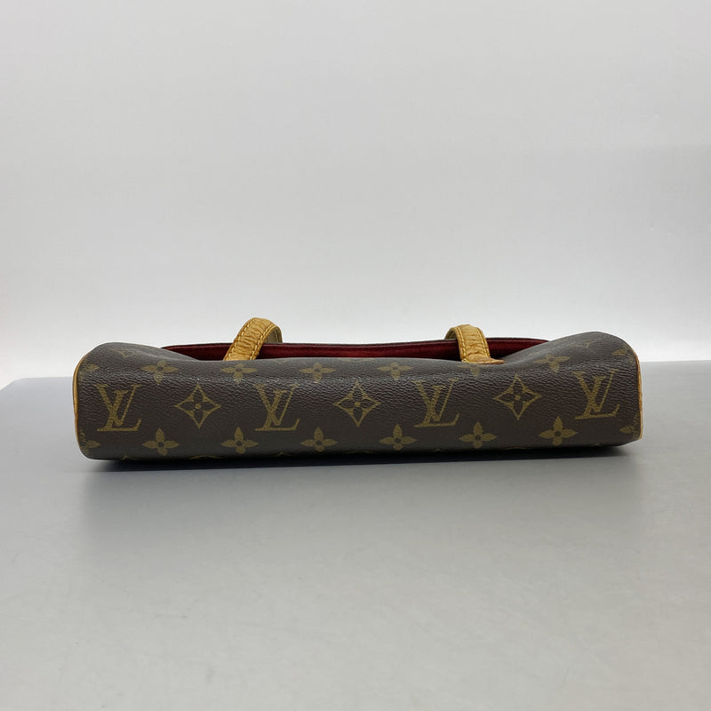 【6ka0115】ルイヴィトン ハンドバッグ モノグラム ソナチネ M51902 ブラウン【中古】レディース