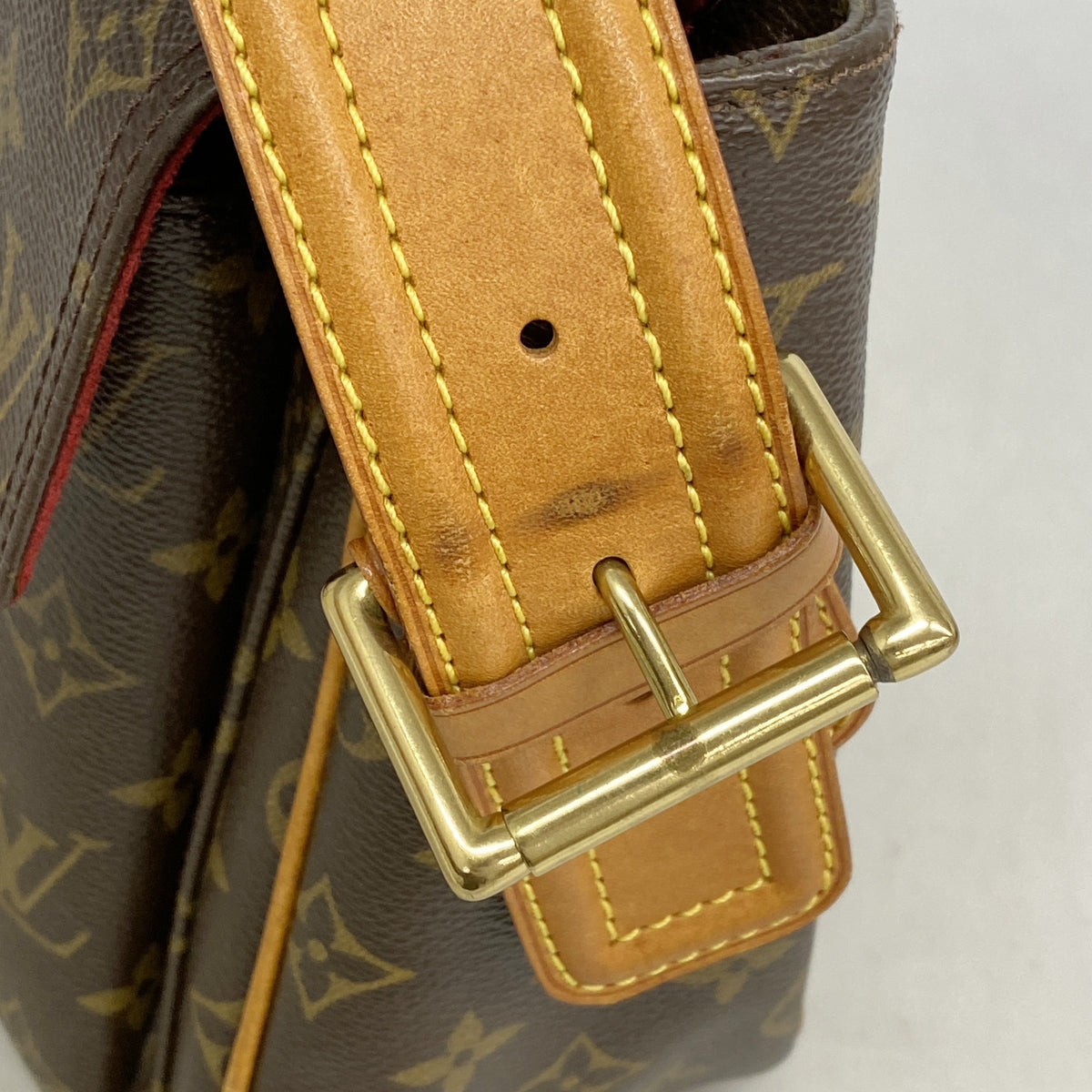 【6ka0131】ルイヴィトン ショルダーバッグ モノグラム ヴィバシテGM M51163 ブラウン【中古】レディース
