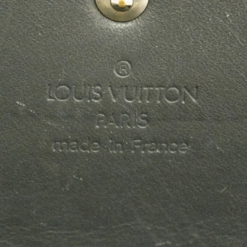 【6ka0143】ルイヴィトン 長財布 モノグラム・マット ポシェットポルトモネクレディ M65172 ノワール【中古】レディース