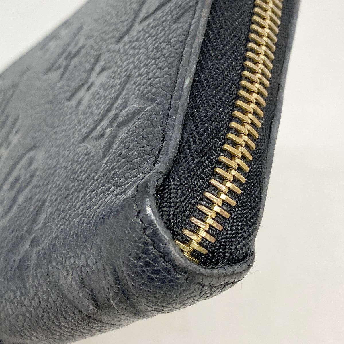【6ka0155】ルイヴィトン 長財布 モノグラム・アンプラント ジッピーウォレット M60571 ノワール【中古】メンズ レディース ユニセックス