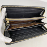 【6ka0156】ルイヴィトン 長財布 モノグラム・レティーロ ジッピーウォレット M61855 ノワール【中古】メンズ レディース ユニセックス