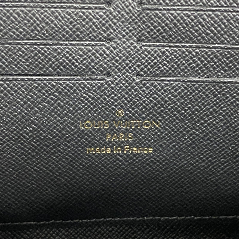 【6ka0156】ルイヴィトン 長財布 モノグラム・レティーロ ジッピーウォレット M61855 ノワール【中古】メンズ レディース ユニセックス