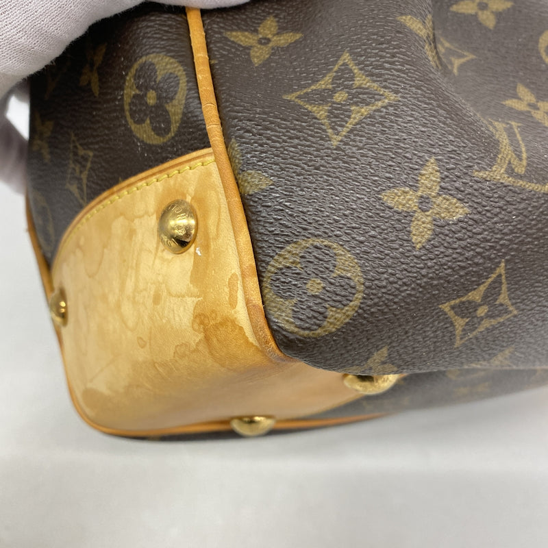 【6ka0160】ルイヴィトン ハンドバッグ モノグラム ボエシPM M45715 ブラウン【中古】レディース