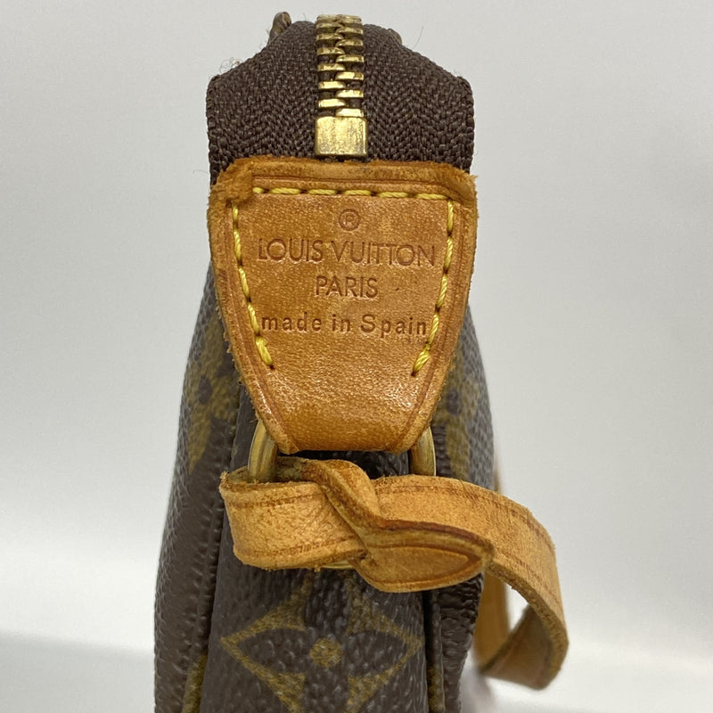 【6ka0172】ルイヴィトン ポーチ モノグラム ポシェットアクセソワール M51980 ブラウン【中古】レディース