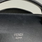 【6ka0174】フェンディ ハンドバッグ バイザウェイ レザー ブラック シルバー金具 2wayバッグ【中古】レディース