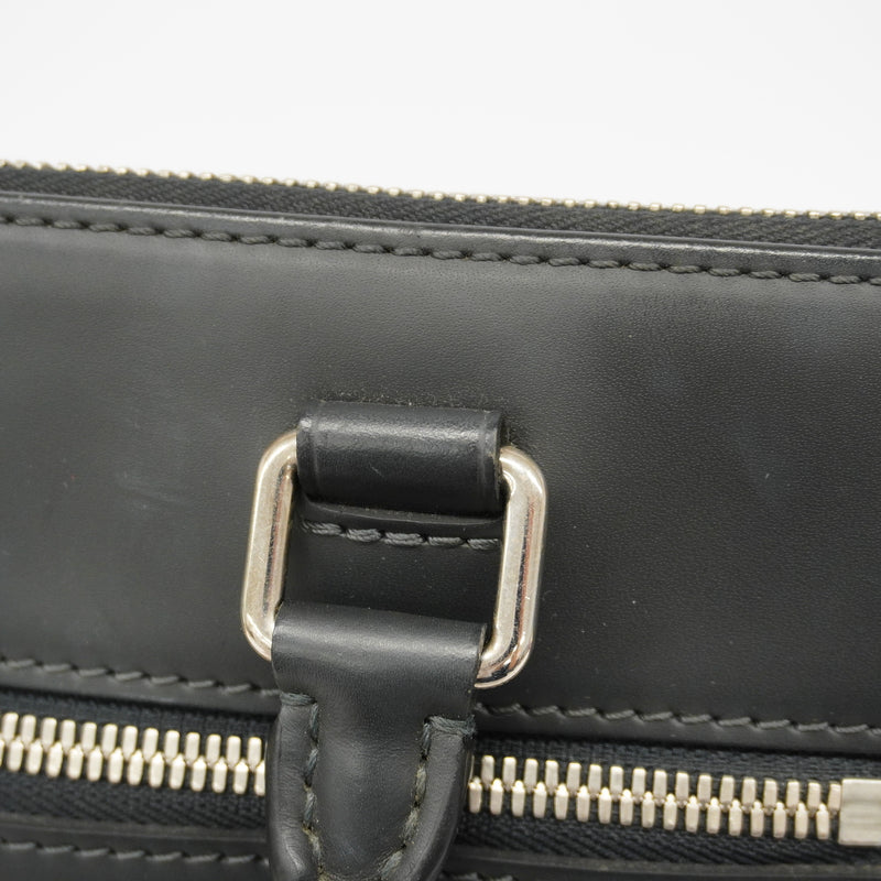 【6ka0179】ルイヴィトン ビジネスバッグ ダミエ・コバルト ポルトドキュマンジュールNM/PDJ NM N41589 ブラック ネイビー【中古】メンズ