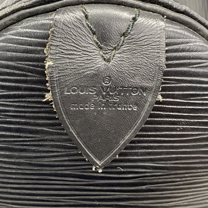 【6ka0188】ルイヴィトン ボストンバッグ エピ キーポル45 M42972 ノワール【中古】メンズ レディース ユニセックス