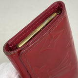 【6ka0193】ルイヴィトン キーケース ヴェルニ ミュルティクレ4 M91252 フューシャピンク【中古】レディース