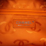 【6ka0212】シャネル ショルダーバッグ カンボン ラムスキン ダークブラウン シルバー金具【中古】レディース