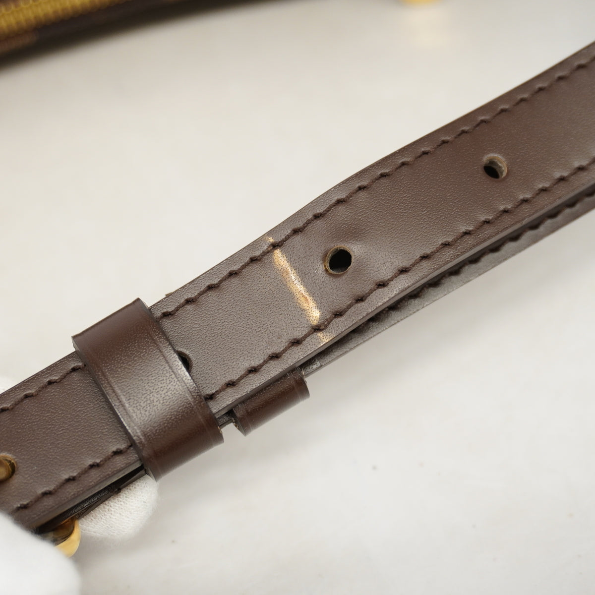 【6ka0213】ルイヴィトン ショルダーバッグ ダミエ ブルームズベリPM N42251 エベヌ【中古】レディース