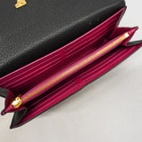【6ka0216】ルイヴィトン 長財布 トリヨン ポルトフォイユカプシーヌ M62148 ノワール【中古】レディース
