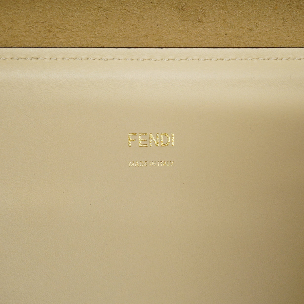 【6ka0227】フェンディ トートバッグ サンシャイン レザー アイボリー ゴールド金具 2wayバッグ【中古】レディース