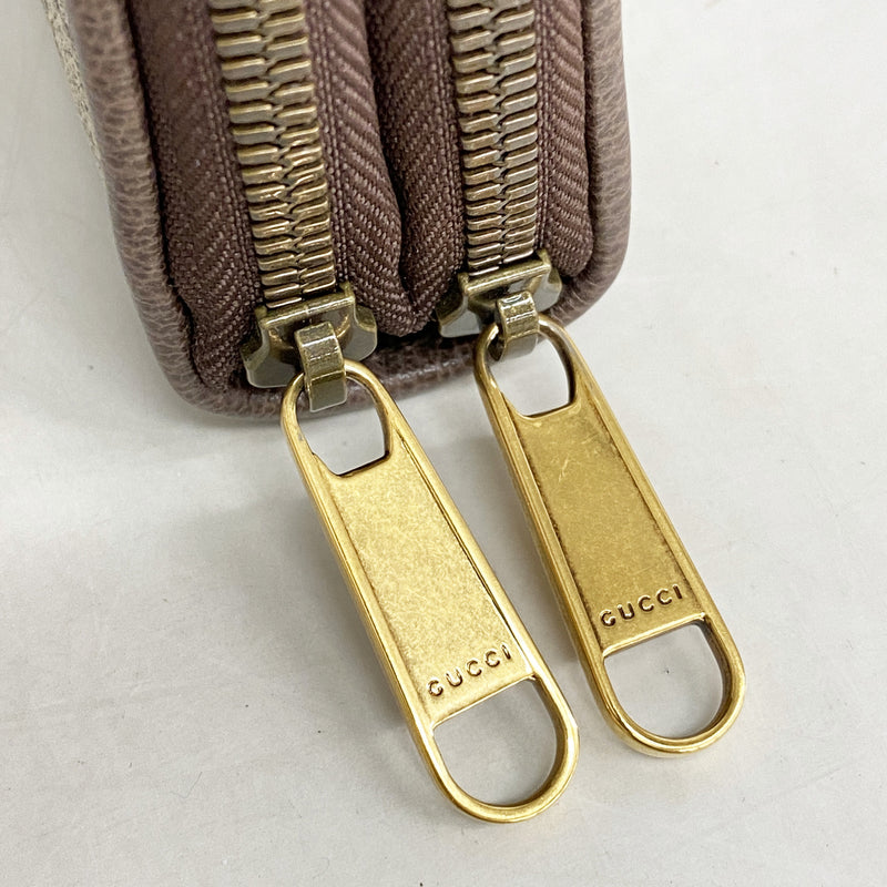 【6ka0240】グッチ ショルダーバッグ オフィディア 575722 PVC ブラウン ゴールド金具【中古】レディース