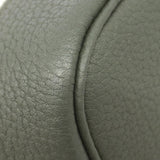 【6ka0273】エルメス ハンドバッグ ネオガーデン トワルアッシュ ヴェールアマンド シルバー金具 W刻印【中古】レディース