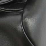 【6ka0280】シャネル リュック・デイパック マトラッセ ラムスキン ブラック シャンパンゴールド金具【中古】レディース