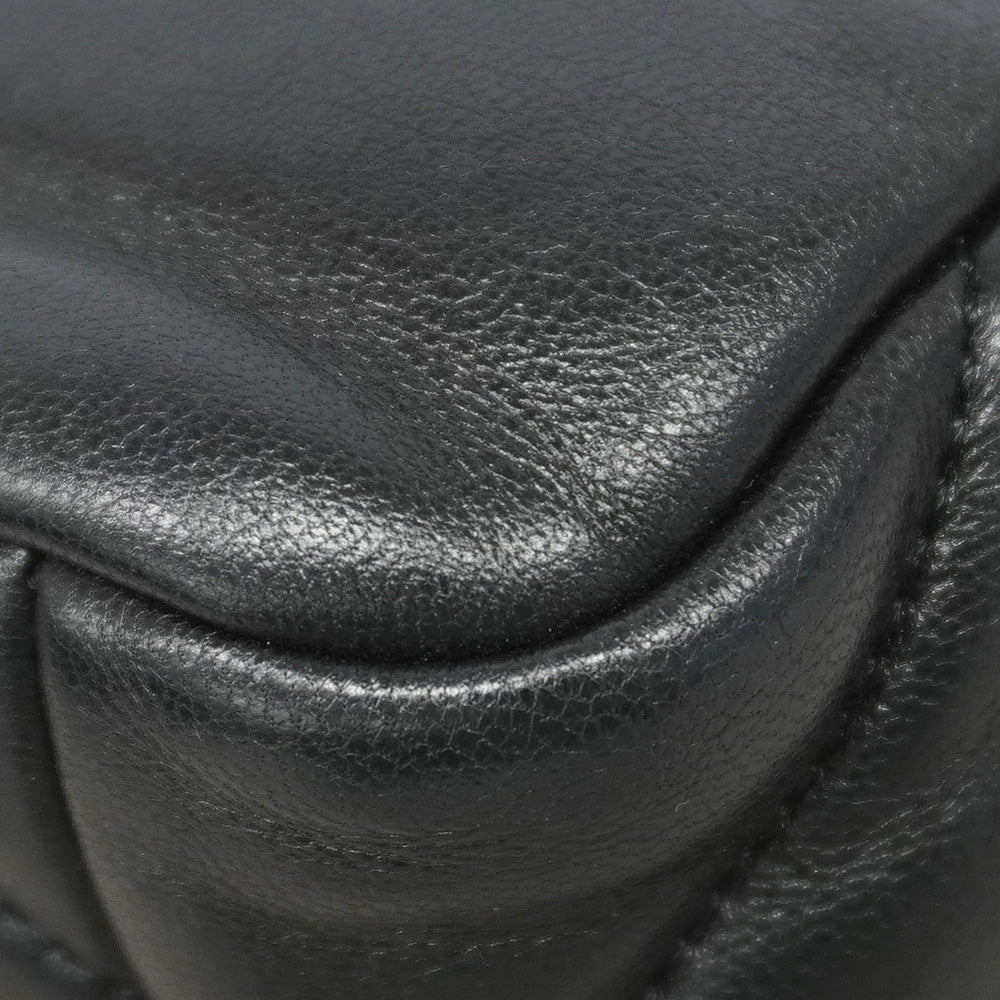 【6ka0299】シャネル ハンドバッグ チェーンショルダー シャネル19 ラムスキン ブラック ゴールド/シルバー金具 2wayバッグ【中古】レディース