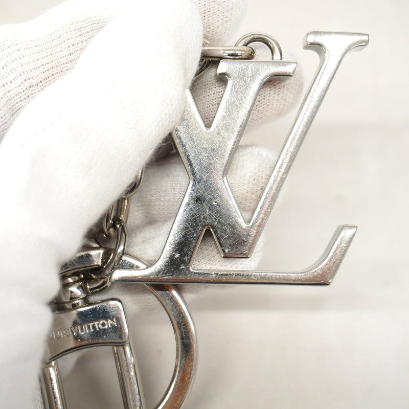 【6ka0324】ルイヴィトン キーホルダー・チャーム LVイニシャル M01192 シルバー【中古】メンズ レディース ユニセックス
