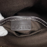 【6ka0363】セリーヌ ショルダーバッグ マカダム ナイロンキャンバス ベージュ ゴールド金具【中古】レディース