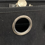 【6ka0364】エルメス ハンドバッグ エールバッグPM トワルオフィシエ ブラック シルバー金具 □E刻印 2wayバッグ【中古】レディース