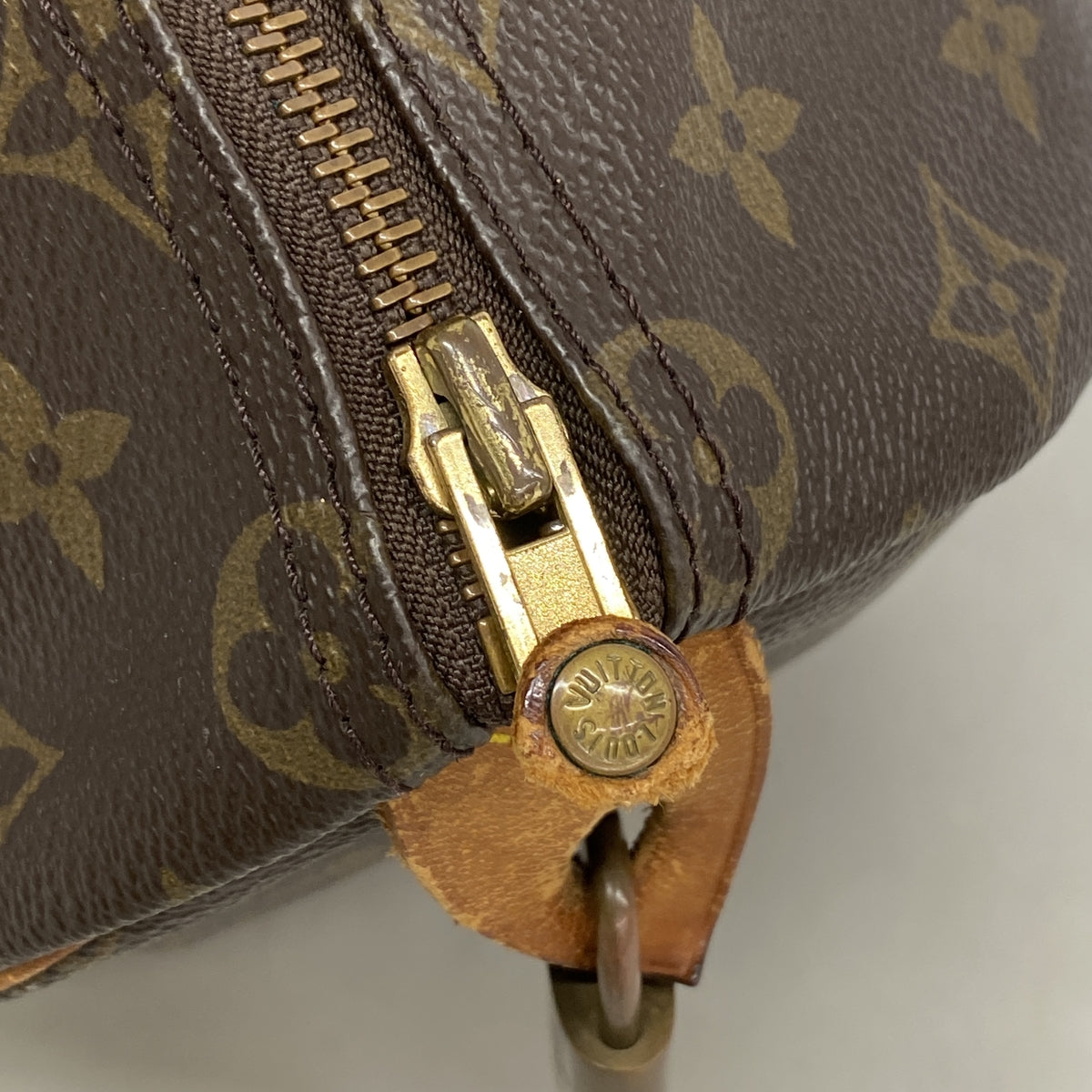 【6ka0366】ルイヴィトン ハンドバッグ モノグラム スピーディ35 M41107 ブラウン【中古】レディース