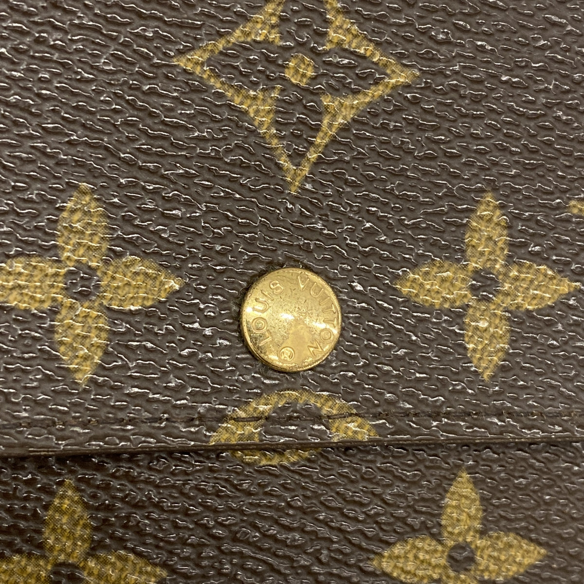 【6ka0368】ルイヴィトン 長財布 モノグラム ポシェットポルトモネクレディ M61726 ブラウン【中古】レディース