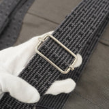 【6ka0373】エルメス リュック・デイパック エールラインアドMM ナイロン グレー シルバー金具【中古】レディース