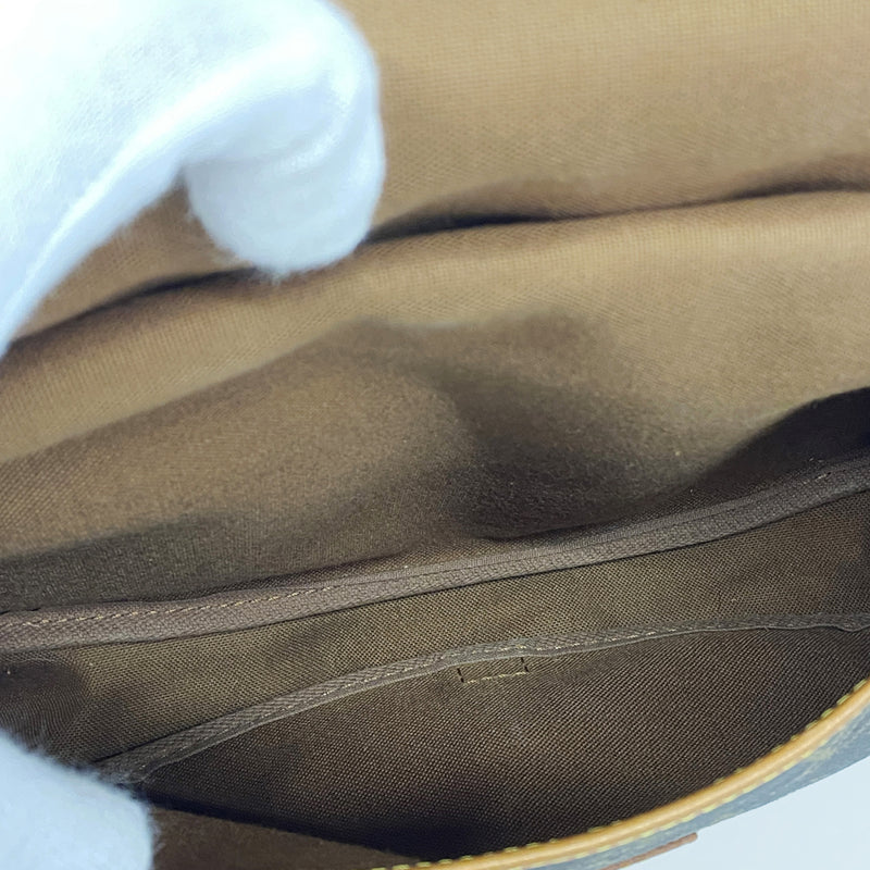 【6ka0384】ルイヴィトン ショルダーバッグ モノグラム ソミュール30 M42256 ブラウン【中古】レディース