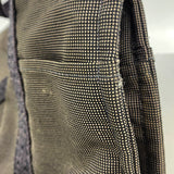 【6ka0397】エルメス トートバッグ エールラインMM ナイロン グレー シルバー金具【中古】メンズ レディース ユニセックス