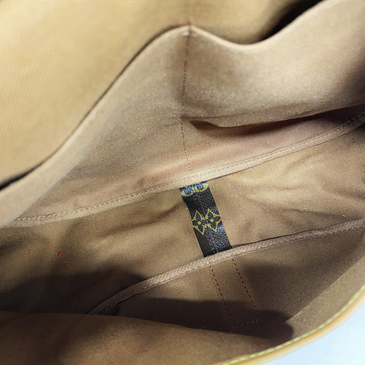 【6ka0399】ルイヴィトン ショルダーバッグ モノグラム ソミュール35 M42254 ブラウン【中古】レディース