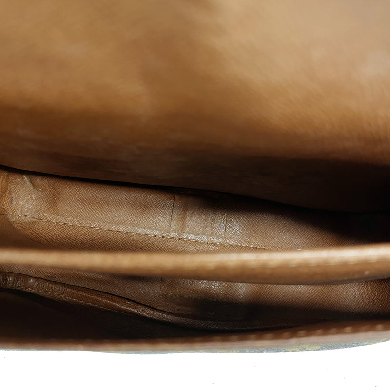 【6ka0409】ルイヴィトン ショルダーバッグ モノグラム カルトシエールMM M51253 ブラウン【中古】レディース