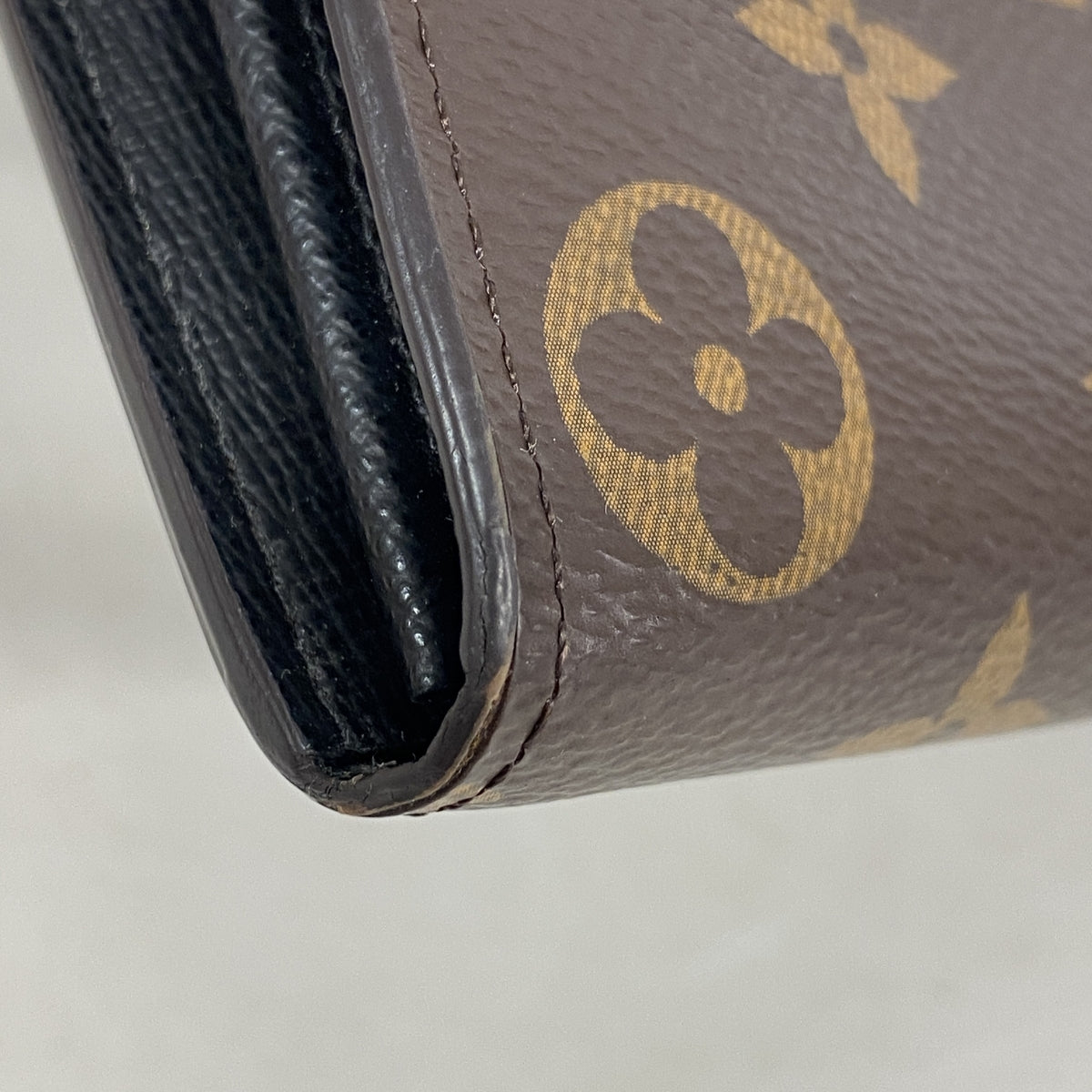 【6ka0412】ルイヴィトン 長財布 モノグラム・ジャイアント/リバース ポルトフォイユサラ M80726 ブラウン【中古】レディース