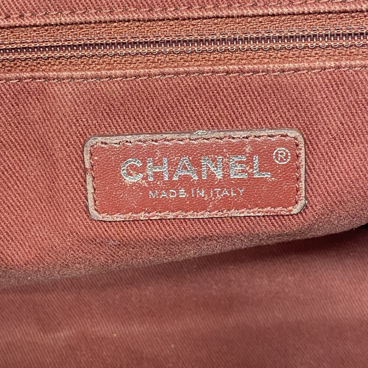 【6ka0432】シャネル チェーントート ドーヴィル キャンバス ピンク シルバー金具【中古】レディース