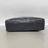 【6ka0434】シャネル トートバッグ ラムスキン ブラック ゴールド金具【中古】レディース